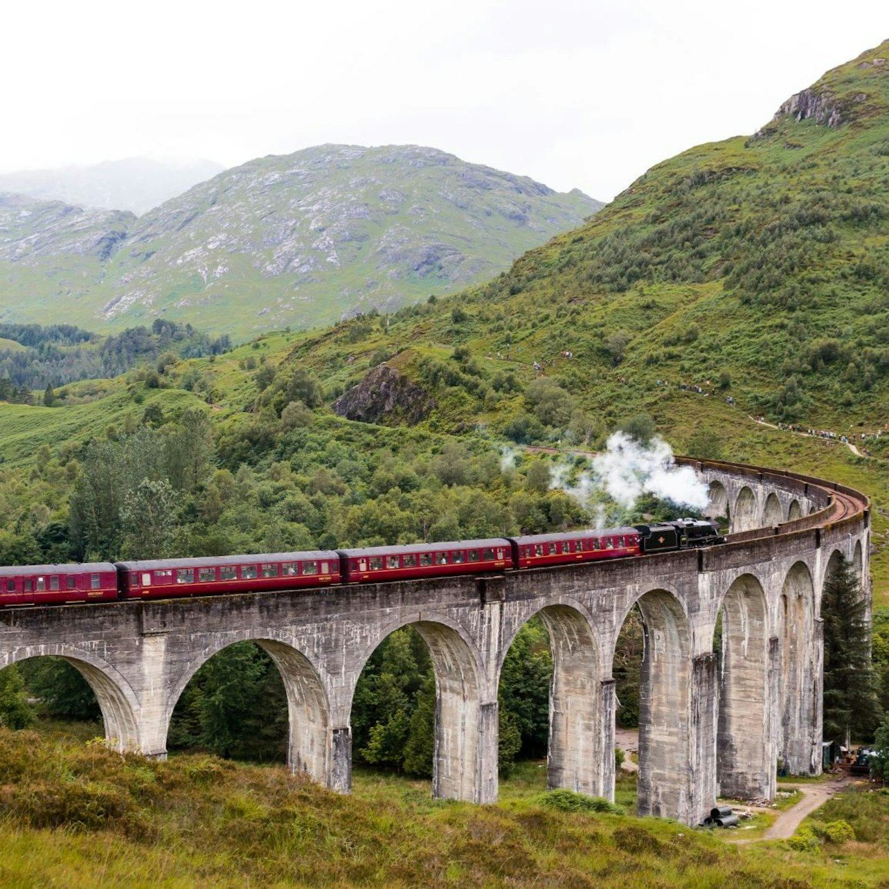 Tour del treno di Harry Potter e delle Highlands panoramiche da Inverness