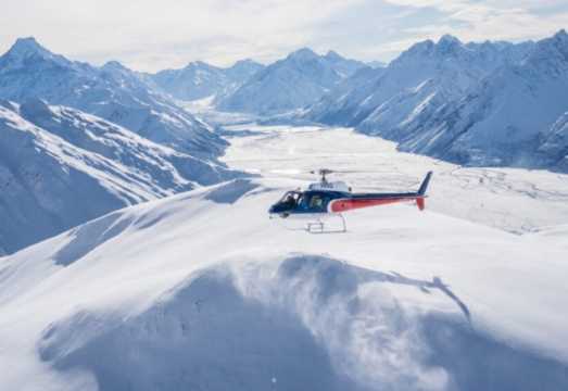 Classic South Island New Zealand Itinerary: Tasman Glacier Helicopter Cruise - Aoraki / Mount Cook Helicopter Sightseeing / Three Glaciers Tour -...