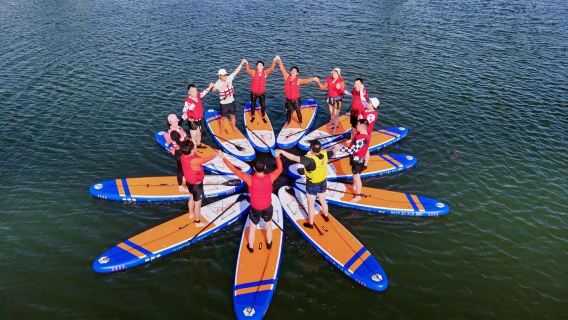 上海滴湖逸景滑浪水上嘉年華嗨翻夏天/多種項目【獨木舟,漿板,水上電單車,電動滑浪,水上飛人等團建優選】