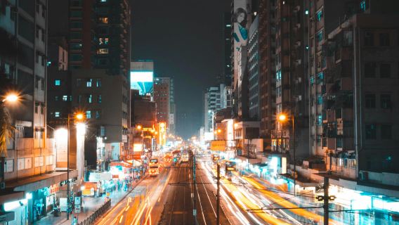 pulang pergi Setengah Hari Pemandangan Malam Hong Kong dengan kereta gantung Pulang Pergi Rombongan Kecil
