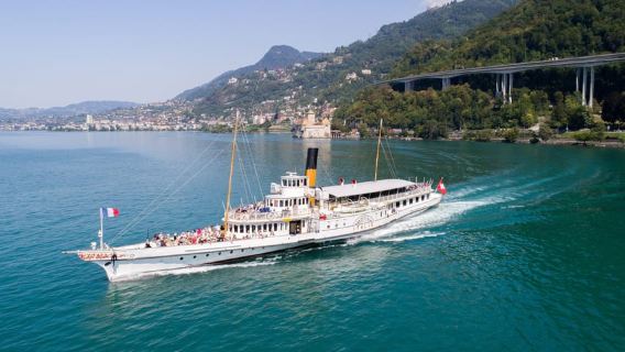 Dari Vevey: Pelayaran Riviera 2 Jam