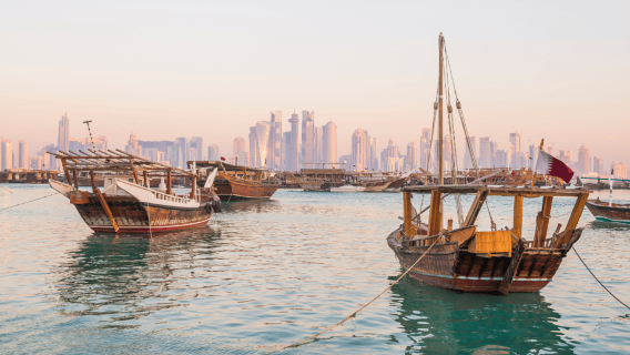 Doha: Tur kapal pesiar Dhow dengan Transfer 1 jam tur