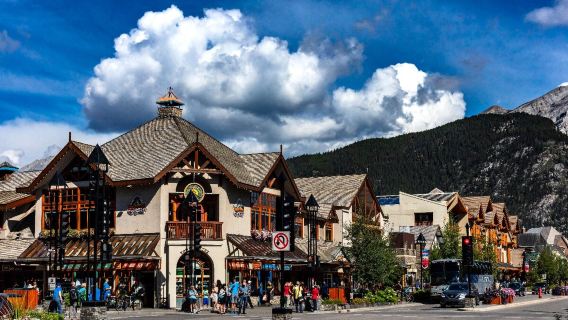 Banff, Kanada: perjalanan satu hari Johnston Canyon dan kereta gantung Gunung Sulphur [Pendakian Ngarai & kereta gantung Panorama]