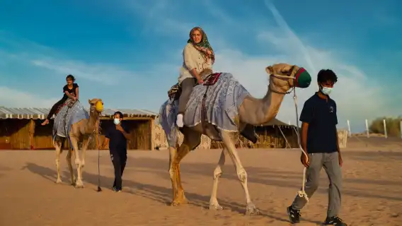 杜拜熱氣球飛行體驗含日出景觀與飯店接送