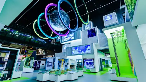 High-tech parenting solution: Future Scientist Program - A day of exploration at the new Shenzhen Science Museum | Space experience + robot interaction | Includes chartered bus, guide, and translation services