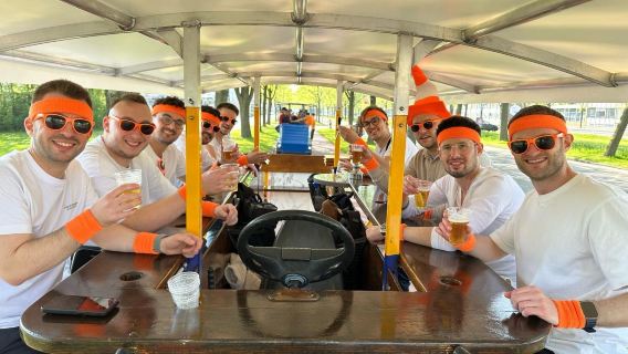 The 0.0 % non-alcohol Beer Bike Experience Amsterdam