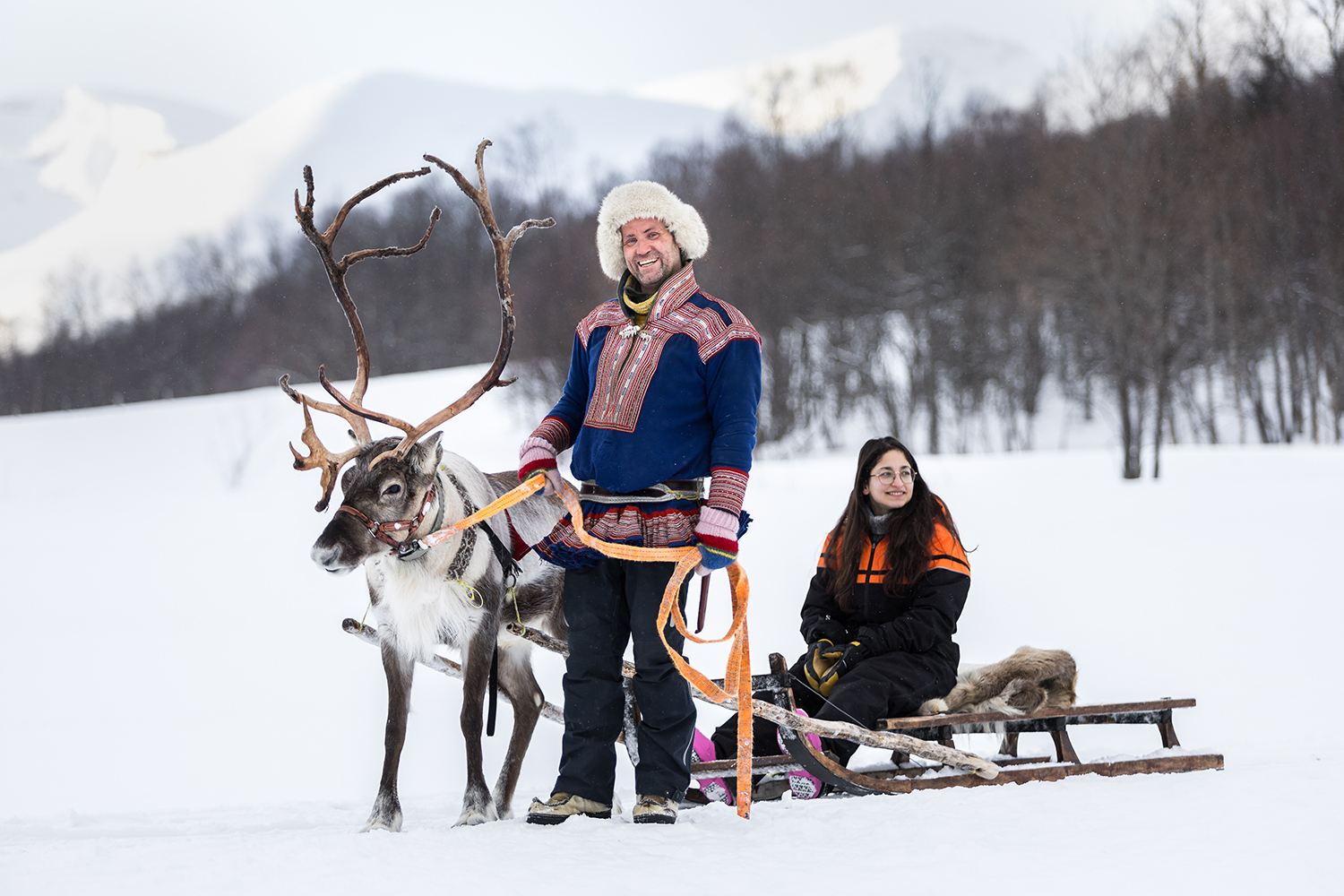 Tromso Ice Dome Snow Park + Optional Activities: Husky Dog Sledding/Reindeer Sledding/Wilderness Tour/Snow Sculpting/Snowshoe Hiking/Reindeer Visit/Snowmobile Experience
