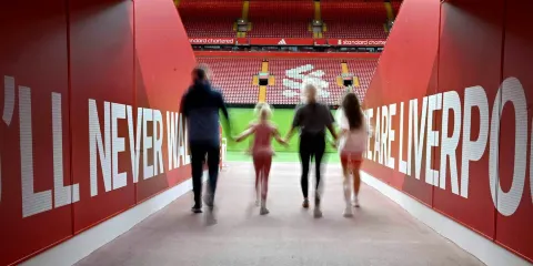 利物浦足球會球場導賞團+語音導覽