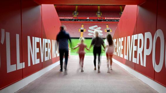 Tour dello stadio del Liverpool FC + audioguida
