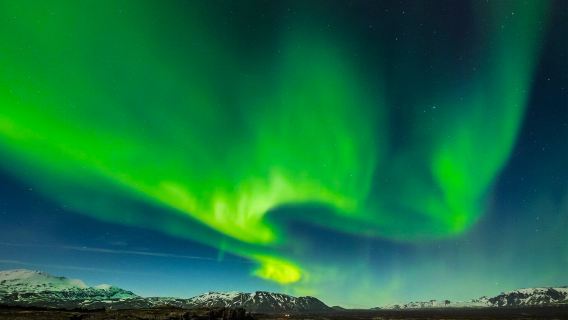 Lawatan Sehari Kumpulan Bahasa Cina Aurora Iceland|Tidak nampak boleh lihat lagi + rombongan berlepas setiap hari/pilihan pengangkutan dari bandar