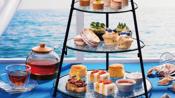 Ambience Hotel Taoyuan Blu Bar Ocean-Themed Afternoon Tea Set Voucher for Two (No Weekend Surcharge)