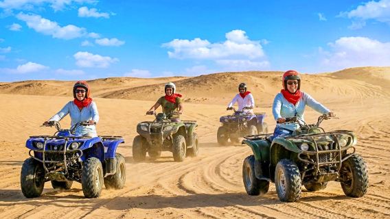Safari por el desierto en quad y jeep 4x4 con cena en Hurghada