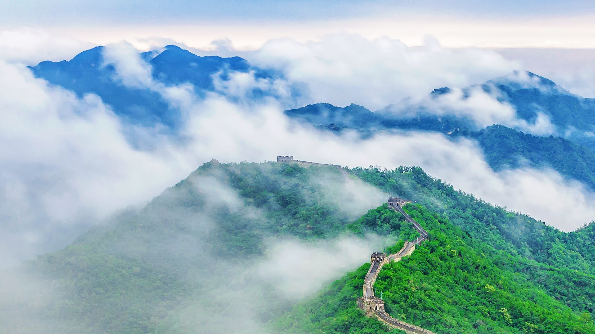 Mutianyu Great Wall +Ming Tomb (Dingling)  Day Bus/Private Tour With Ticket