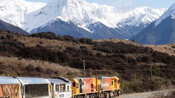 Nueva Zelanda - Tren panorámico TranzAlpine de Christchurch a Greymouth y Arthur's Pass (ida y vuelta)
