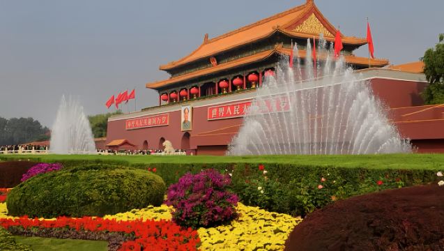 天安門半日活動【升旗儀式/五環上門接/C位觀禮/送小紅旗】