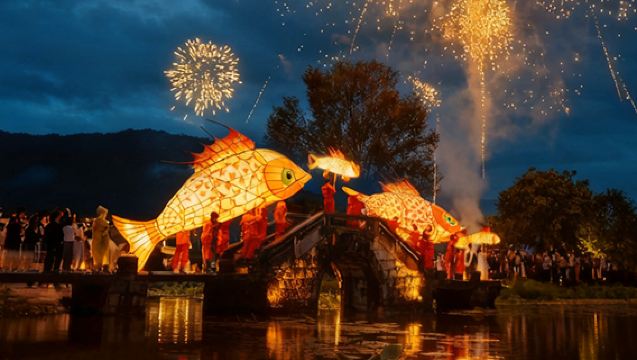 徽州古城+呈坎一日遊【️賞非遺魚燈|逛千年府城|導遊陪同】