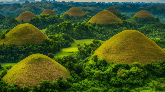 Smågrupps-/privatgruppsturer i Bohol | Chocolate Hills/tarsier/Loboc-floden/Fjärilsdalen/kyrkor med mera