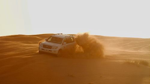 Dubai Desert Camp Experience: Standard Red Dune Desert Safari, Sand Boarding, and Buffet Dinner 5