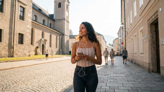 Hallein Audio Tour: Monasteri, Miti ed Echi Salati