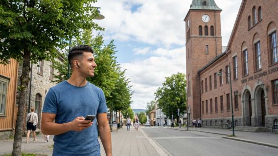 Gjøvik Municipality Audio Tour: Caverns, Churches & Streets of Story