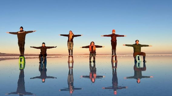 From La Paz: Return Overnight Bus, Uyuni Salt Flats Sightseeing Tour
