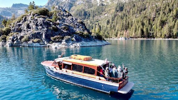 Lake Tahoe Sunset Wine Tasting | Golden Hour Boat Cruise