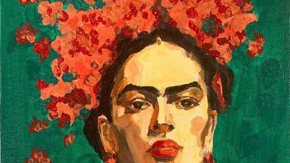 Mallorca/Porto Cristo: Paint your own Frida Kahlo