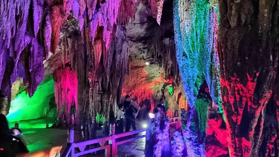 當天可約婁底新化梅山龍宮+溶洞暗河遊船+轉義灣碼頭渡船一日遊