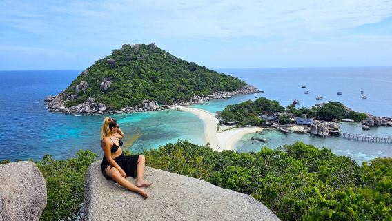 From Koh Tao: Visit to Koh Nang Yuan with Hotel Transfers