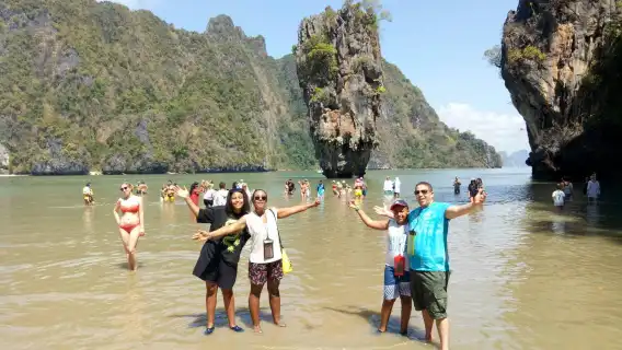 普吉島至攀牙灣大船獨木舟探險之旅