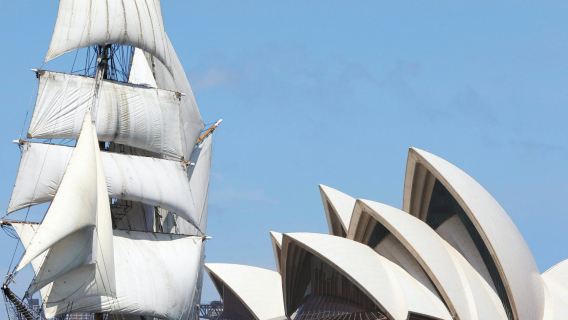 Sydney Harbour: Nachmittags-Entdeckungsfahrt auf einem Großsegler