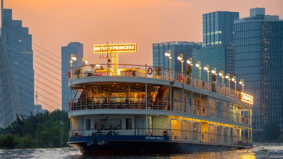 Crociera con cena di lusso Ben Thanh Princess a Ho Chi Minh City