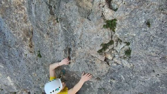 Cinque Torri: a day of climbing in the Dolomites