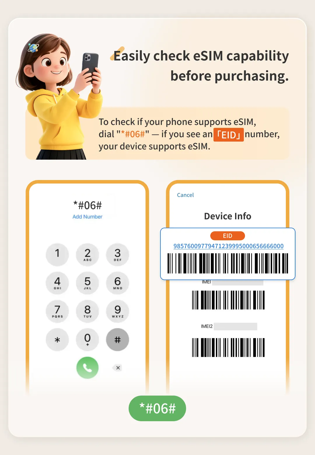 eSIM compatible Spain