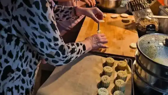 Follow the Rabbit Cooking Experience - Traditional Chinese Mooncake Baking - Eatwith