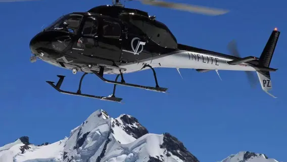 Tasman Glacier Scenic Helicopter Flight with Glacier Landing (45 min)