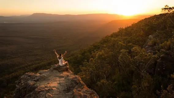 Tagesausflug zum Grampians-Nationalpark ab Melbourne [Kleinbus für 24 Personen/inkl. Transfer vom Stadtzentrum]