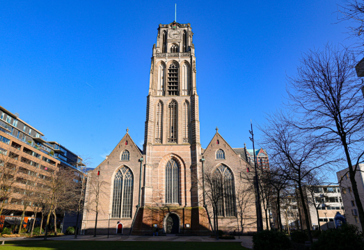 St. Lawrence Church in Rotterdam + Mauritshuis Museum in Hague + Pieterskerk Leiden in Leiden