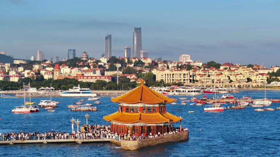 青島市區十大景包車一日遊|小麥島旅拍+遊艇出海(車型任選)