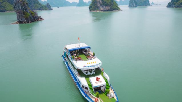 Halong Bay Full Day Tour by 5 stars Halong Asiana Cruise