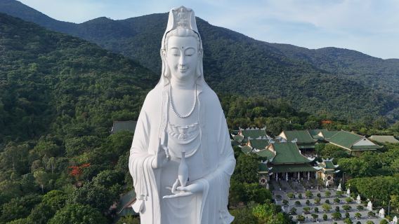 Hoi An: Passeio de Meio Dia pelas Montanhas de Mármore, Caverna Am Phu e Buda Feminino