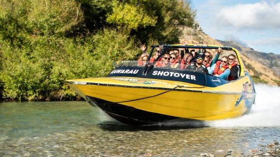 60 Minute Jet Boat Ride on the Kawarau and Shotover Rivers
