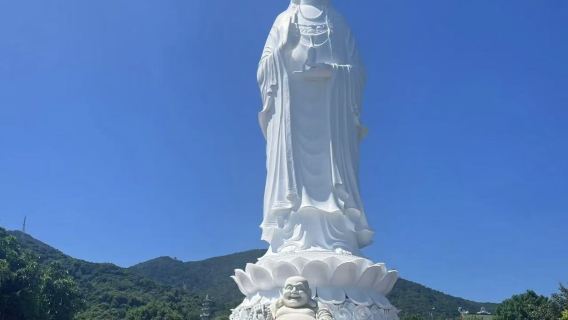 真美港一日遊【山茶半島+海景咖啡+昆市場+椰子船+會安古城
