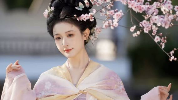 Experiencia de hanfu y tocado con flores en Zhangzhou (diversos estilos de maquillaje antiguo + impresionantes imágenes en escenarios reales + sesión fotográfica exclusiva)