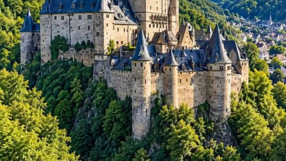 Luxembourg + Istana Vianden + Bandar lama bersejarah Echternach lawatan sehari sewaan peribadi