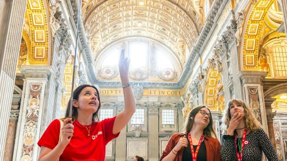 Petersdom: Geführte Kuppelbesteigung