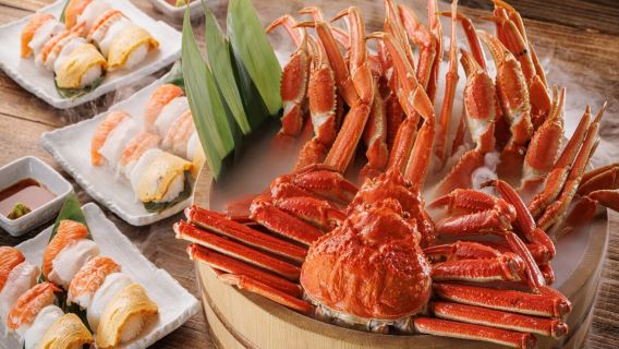 Kanisumi Shinjuku Branch: All-You-Can-Eat Package with Red King Crab and Snow Crab