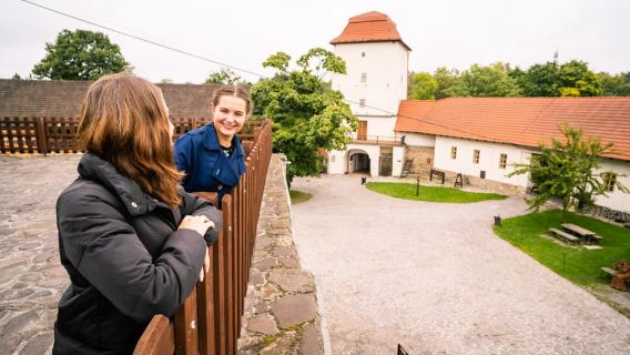 オストラヴァ：シレジア・オストラヴァ城への入り口