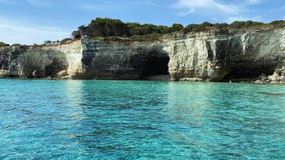 Otranto: Bootstour mit Aperitif und Schnorchelausrüstung