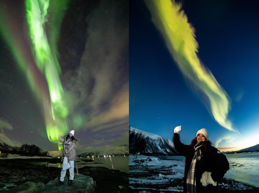 Tromsø: Northern Lights Chase in a Mercedes Benz with Photos